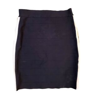 Bebe Women's Black Y2K Bandage Bodycon Mini Skirt‎ Small